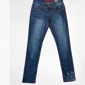 BONGO Dark Blue Skinny Jeans size 11 (33”)